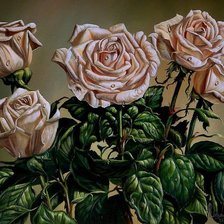 Схема вышивки «Розы»