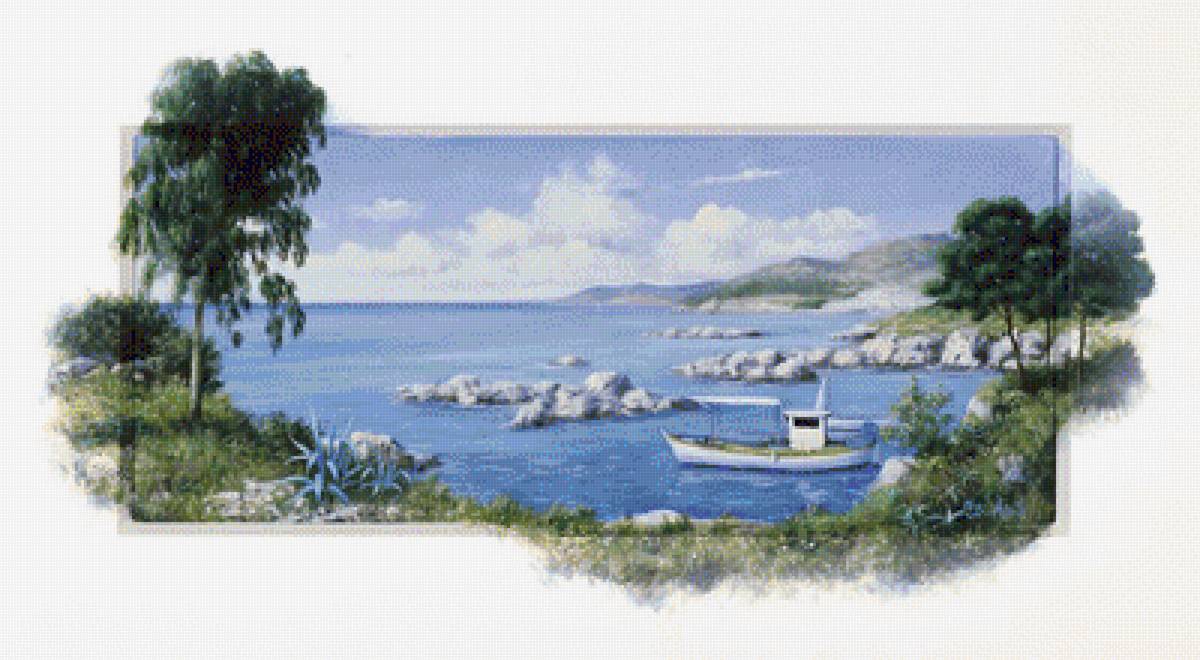 средиземноморский пейзаж 7 - предпросмотр