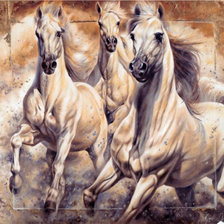 Схема вышивки «лошади»