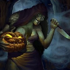 Схема вышивки «Horror»