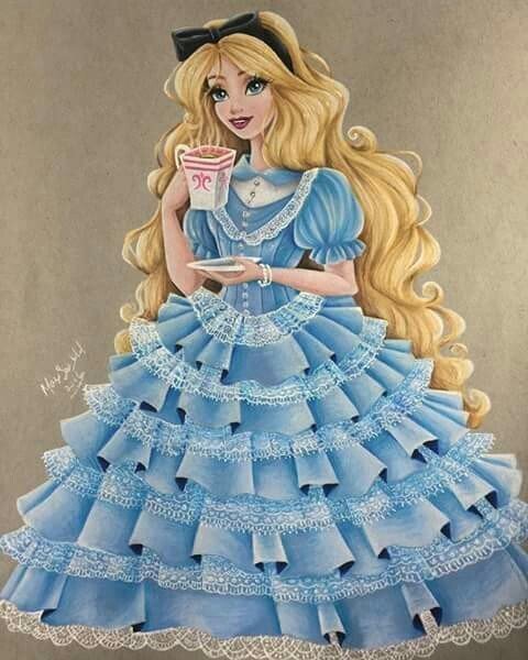 Alice in wonderland disney - оригинал