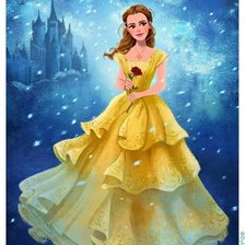 Оригинал схемы вышивки «Beauty and the beast disney 5» (№1628153)