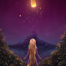 Схема вышивки «Tangled Disney»