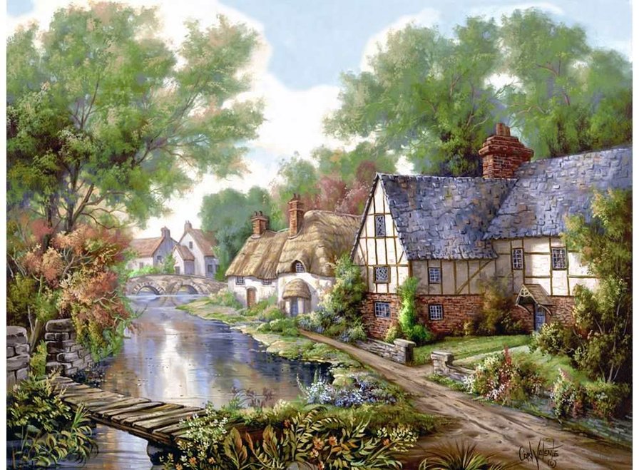 Домик 2 - деревня, домик, лето - оригинал