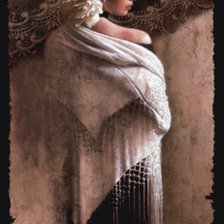 Схема вышивки «испанка 3»