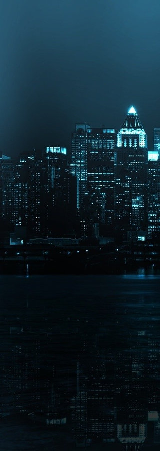 Ночной город 1 - ночь, город - оригинал