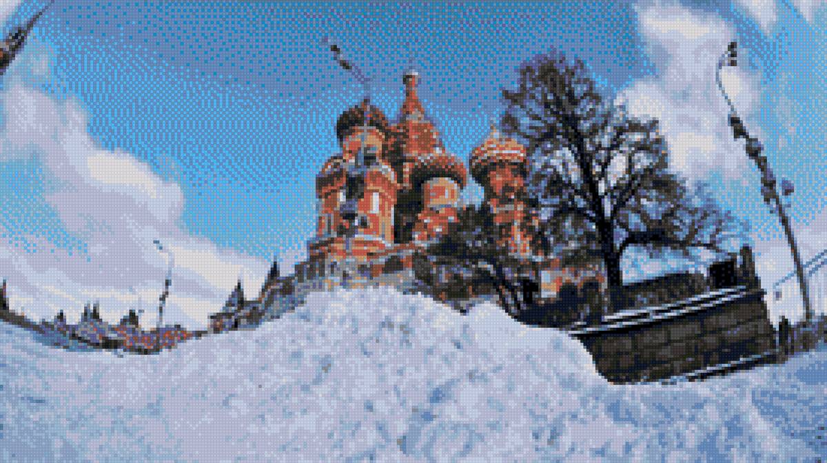 Зима в Москве - предпросмотр