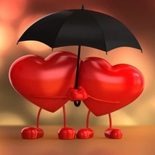 Схема вышивки «сердце»