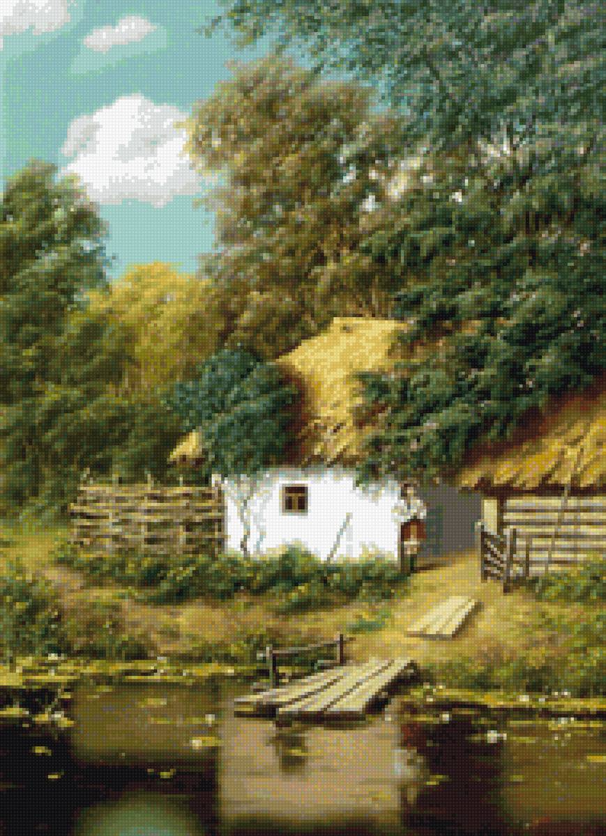 хата - дівчина, літо - предпросмотр