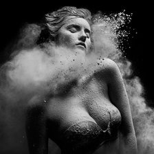 Схема вышивки «Чёрное и белое»