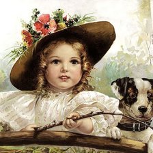 Схема вышивки «Милые рыбаки»