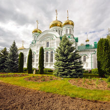Схема вышивки «Храмы России»
