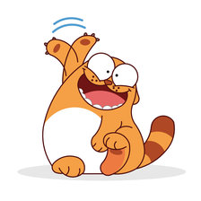 Схема вышивки «ЛегКэт "Привет"»