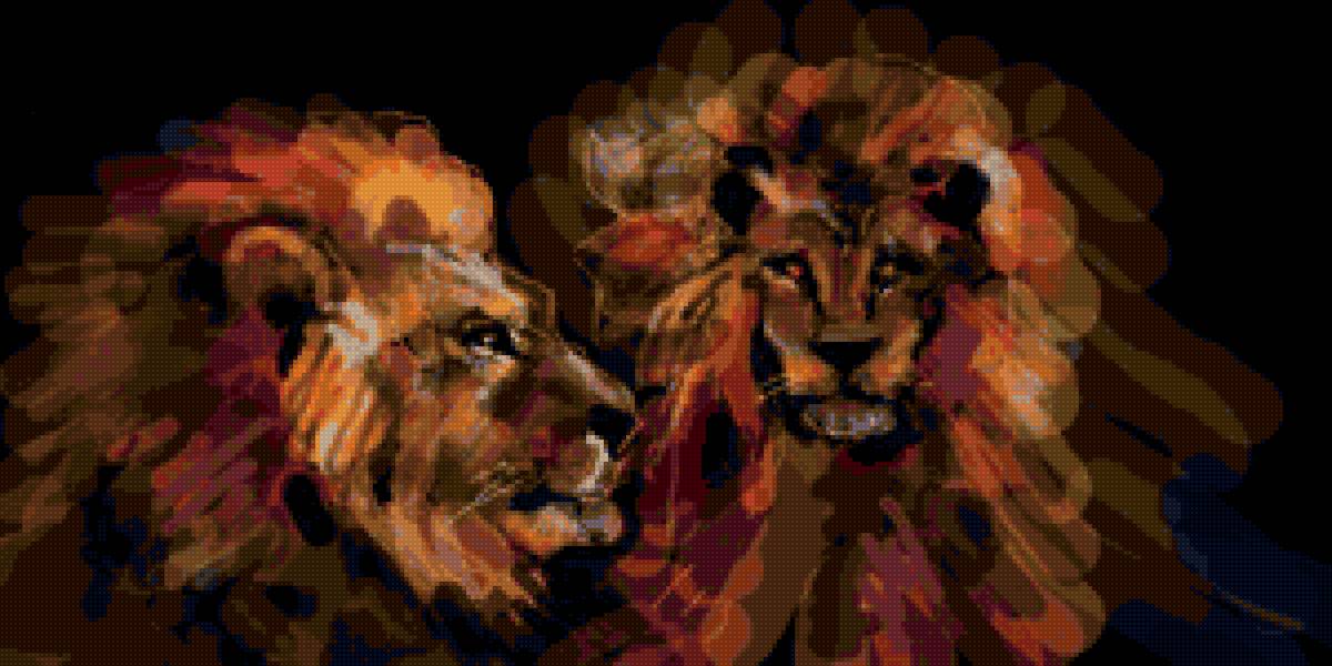 Цари зверей - животные, львы - предпросмотр