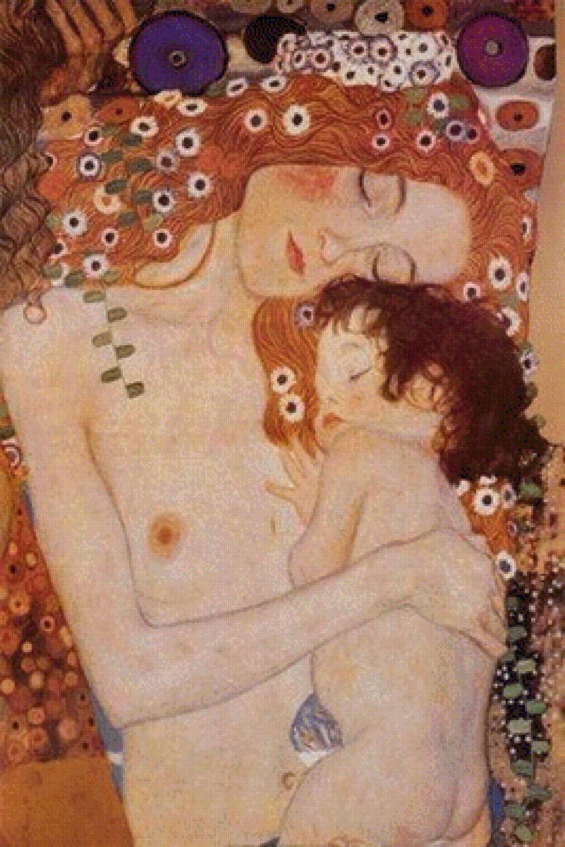 Mother & Child- Gustave Klimt - mother & child- gustave klimt - предпросмотр