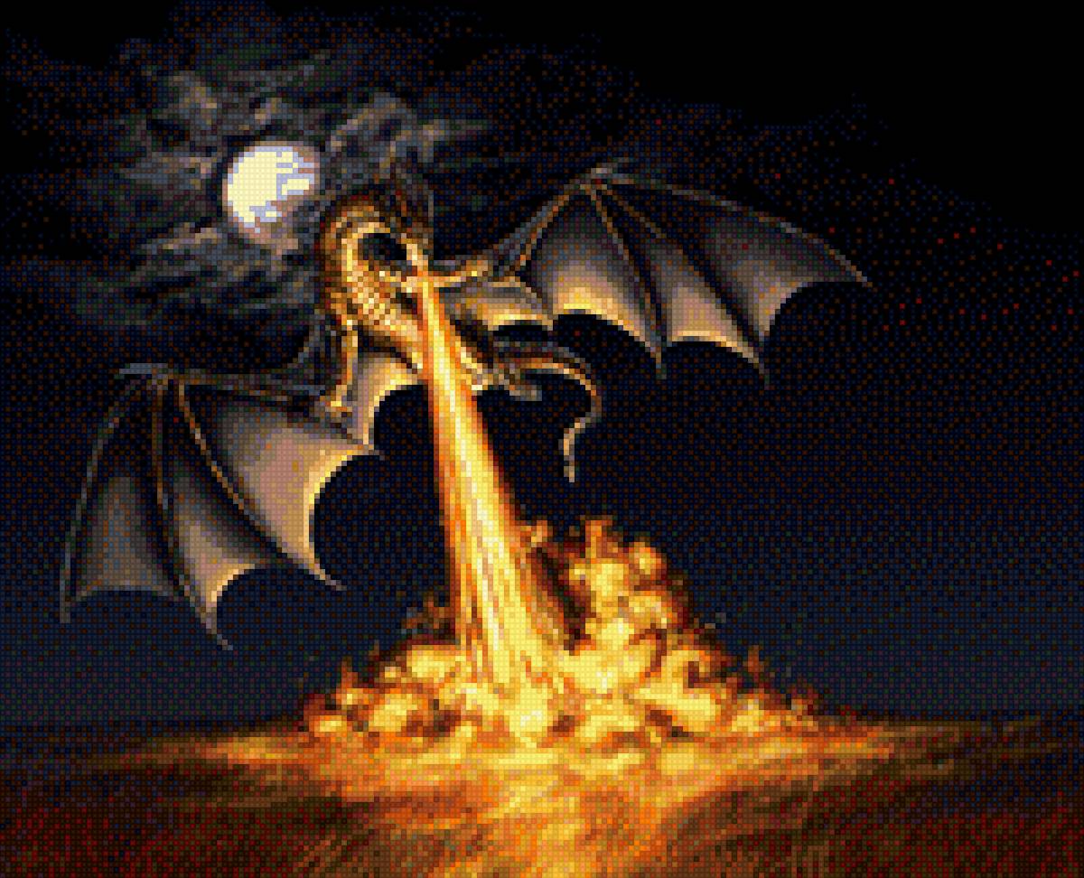 дракоша - фантазия - предпросмотр