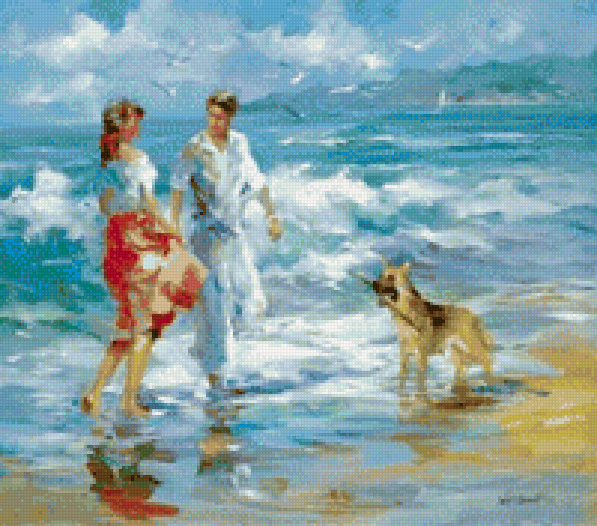 У моря - двое, море - предпросмотр