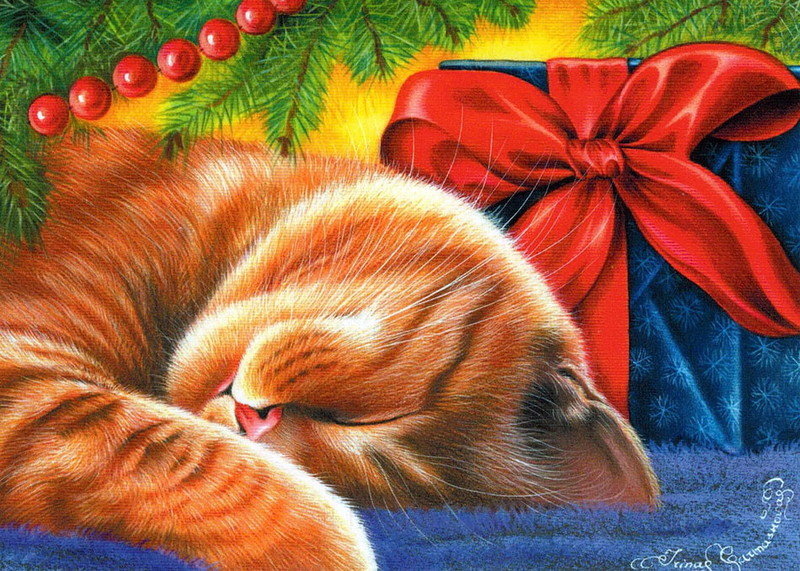 Котик - коты ирины гармашевой - оригинал