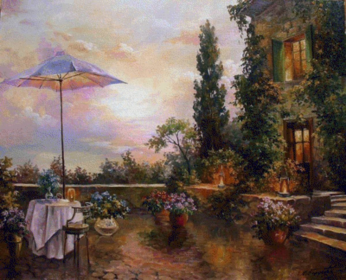 Во дворике - предпросмотр