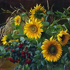 Схема вышивки «Букет»