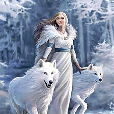 Схема вышивки «Повелительница»