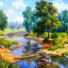 Схема вышивки «Родное»