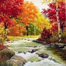 Схема вышивки «Осенние мотивы»