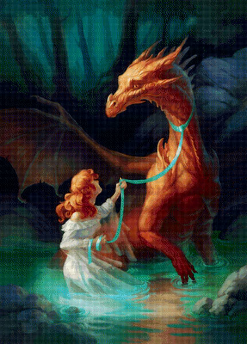 Манга принцессу похитил злой дракон