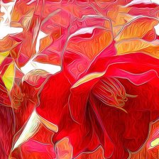 Схема вышивки «АБСТРАКТНЫЕ ЦВЕТЫ»