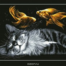 Схема вышивки «золотые сны»