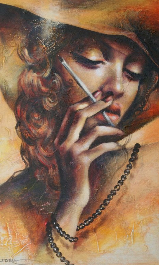 картина Виктории Стояновой - оригинал