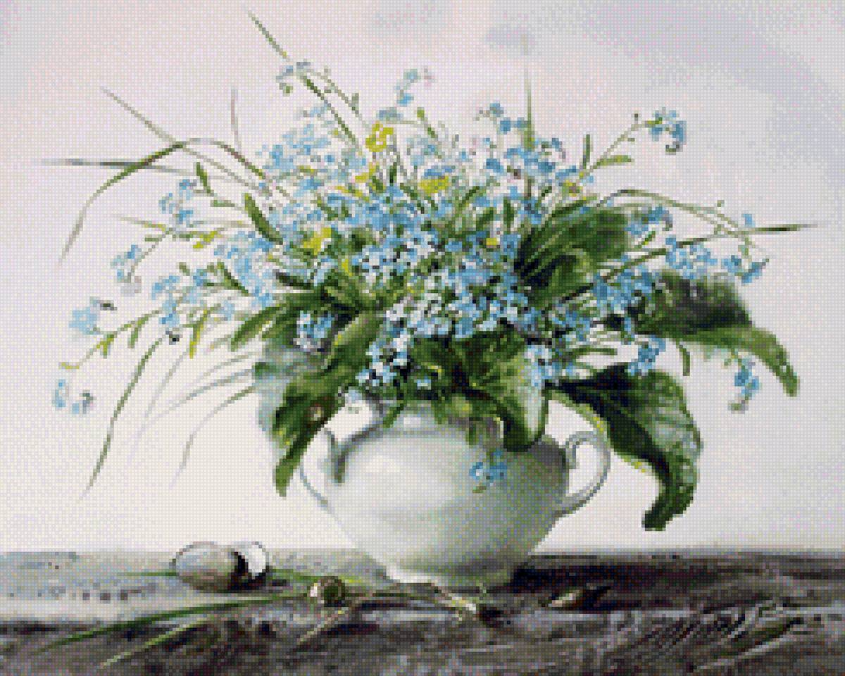 незабутки - весен.цветы - предпросмотр