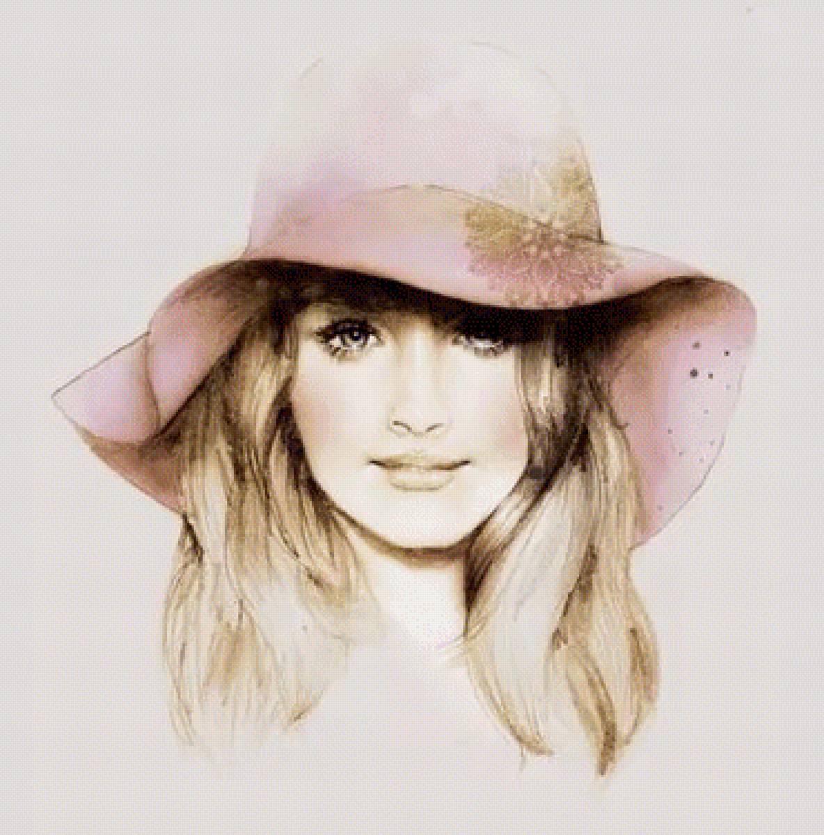 Портрет девушки - предпросмотр