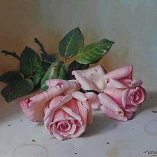 Схема вышивки «розы»