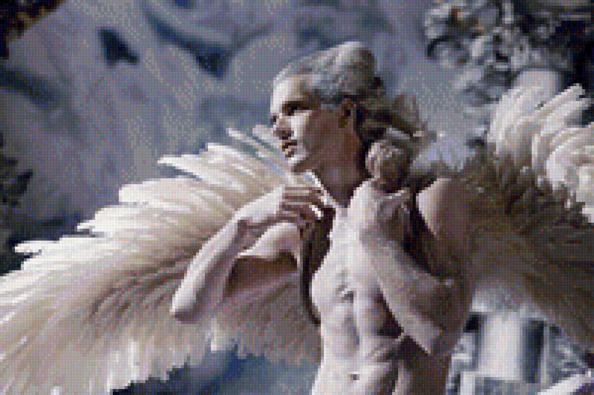 Angel - фэнтези, ангел - предпросмотр