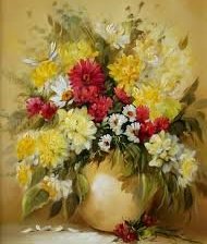 Схема вышивки «прекрасный букет»