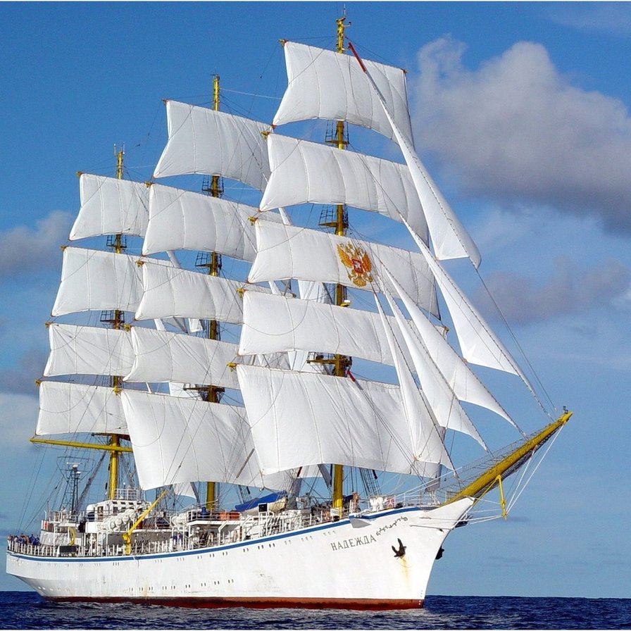Российский корабль-парусник Надежда - российский корабль-парусник надежда - оригинал