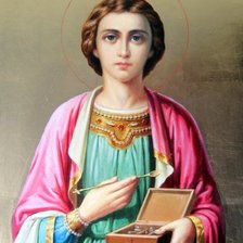 Схема вышивки «св пантелеимон»