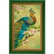 Зеленый павлин - оригинал