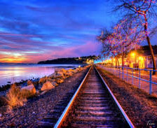 Схема вышивки «дорога»