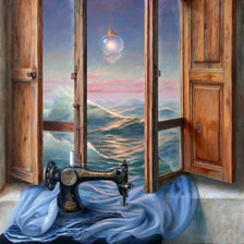 Схема вышивки «Волны»