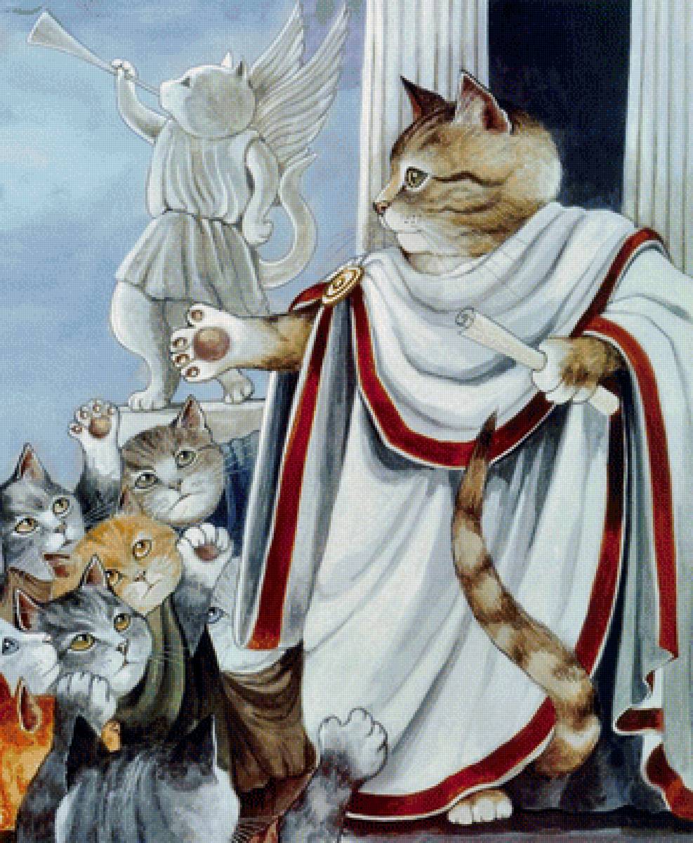 ЦЕЗАРЬ - рим, коты - предпросмотр