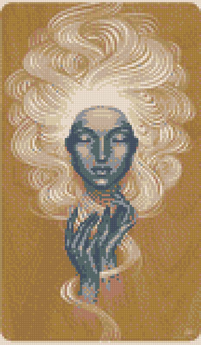 Девушка - девушка, волосы - предпросмотр