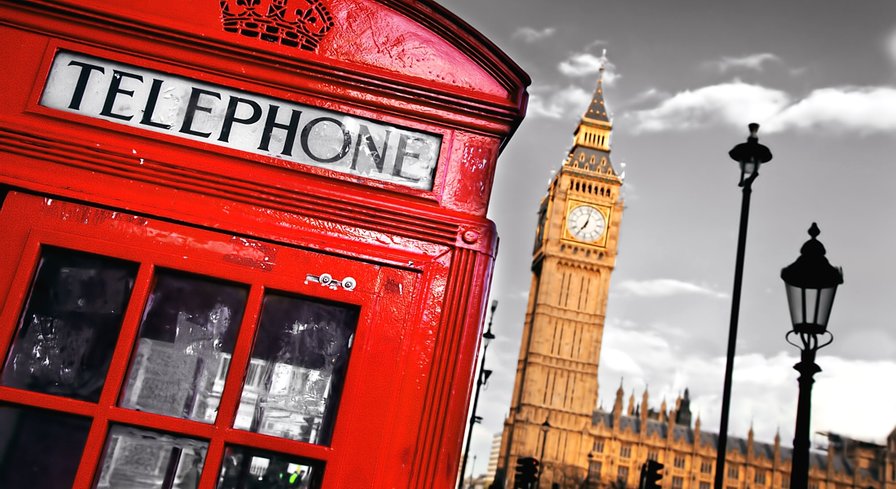 лондон - телефон, лондон, биг бен - оригинал