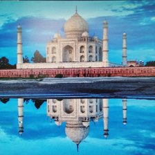 Схема вышивки «Таджмахал»