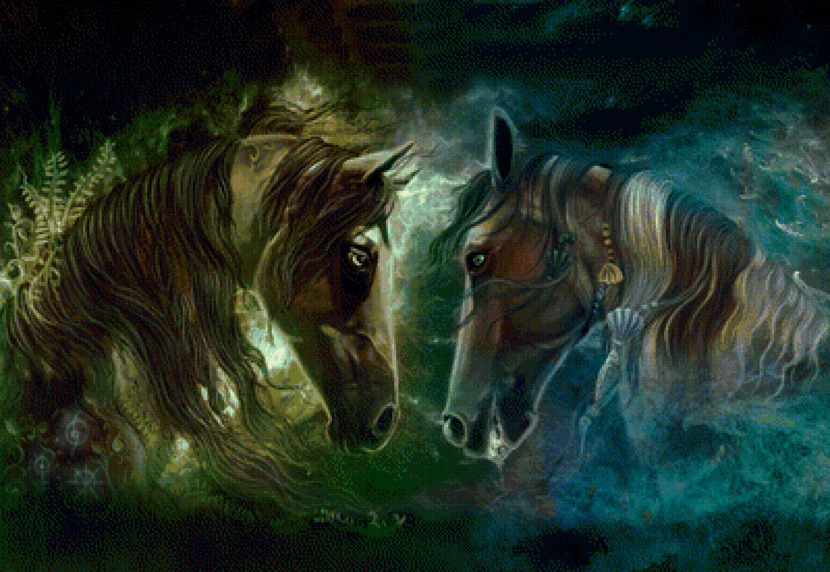 "Духи степного и морского ветров" - духи, стилистика, лошади - предпросмотр