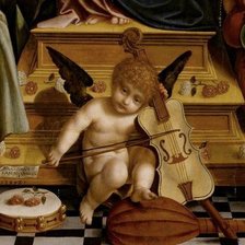 Схема вышивки «ангел»