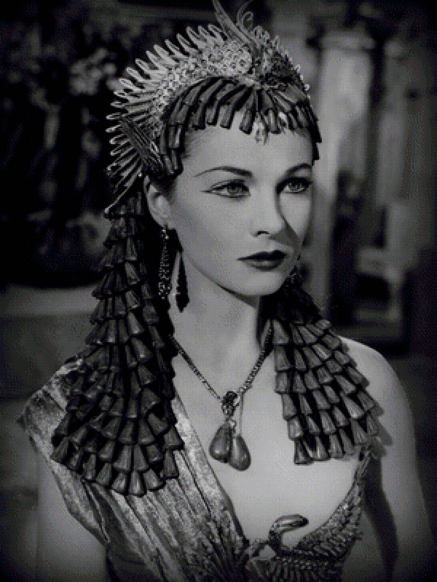 Вивьен Ли в роли Клеопатры - актриса, клеопатра, древний рим, кино, голливуд, вивьен ли - предпросмотр