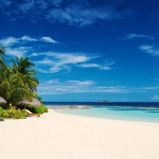 Плаж на Мальдивах