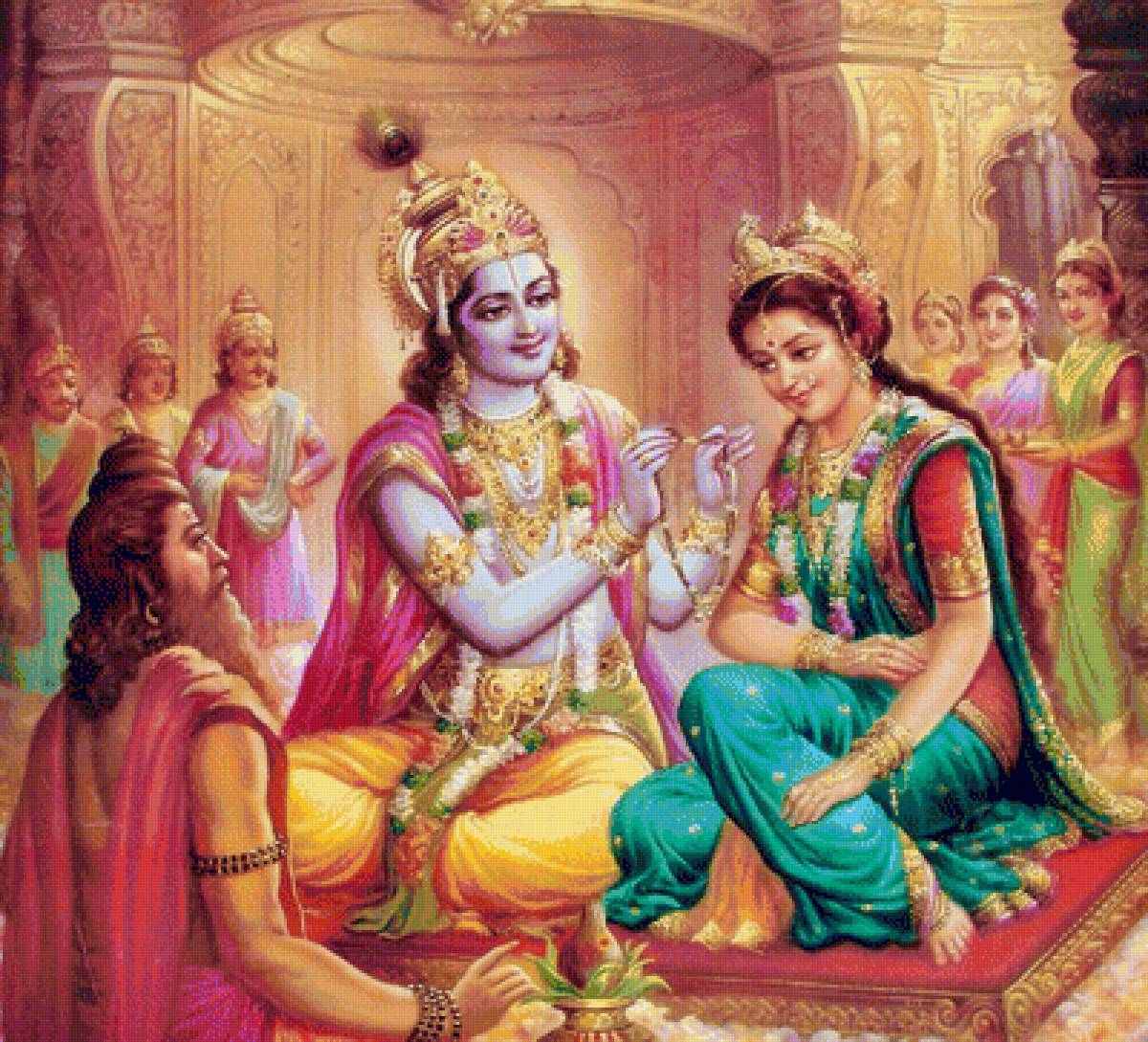 Кришна и Радха - радха, кришна - предпросмотр